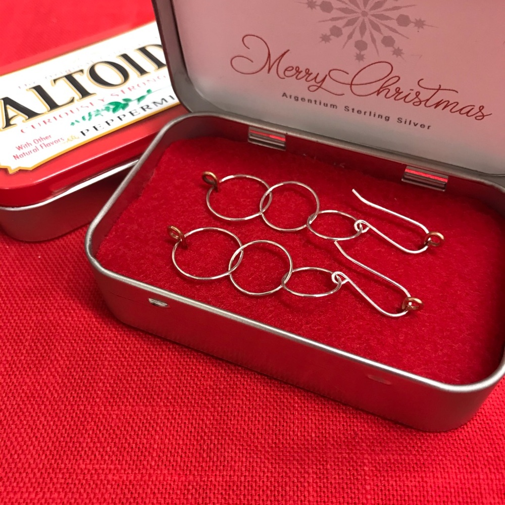 Sterling silver earrings